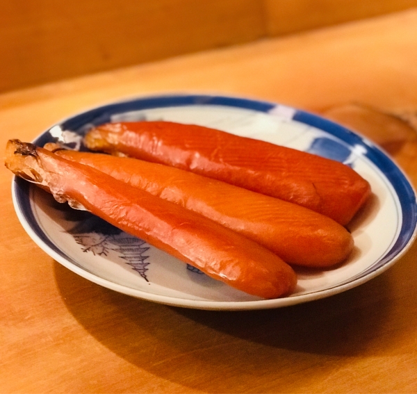 尾鷲のボラ子でつくるからすみ